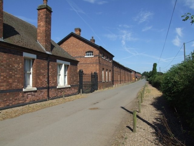 Some Bulcote Farm Buildings from the South East