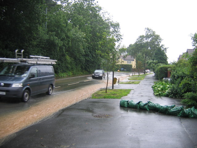 Old Birmingham Road - Flooding 20 July 2007