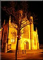 Newry Cathedral at night