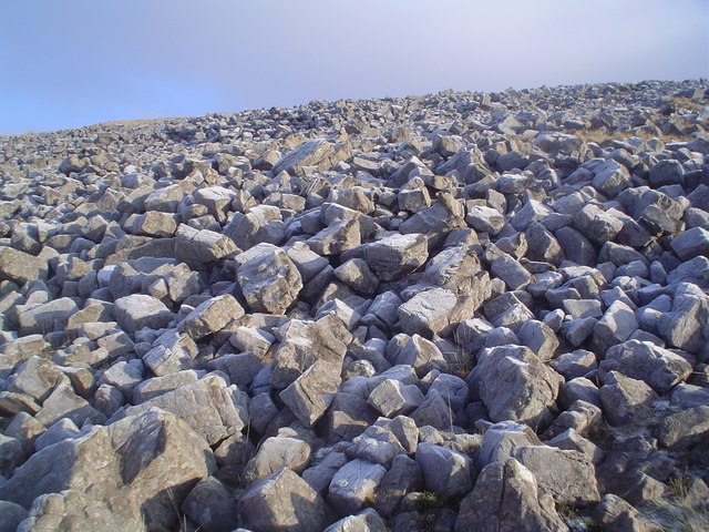 A sea of stones