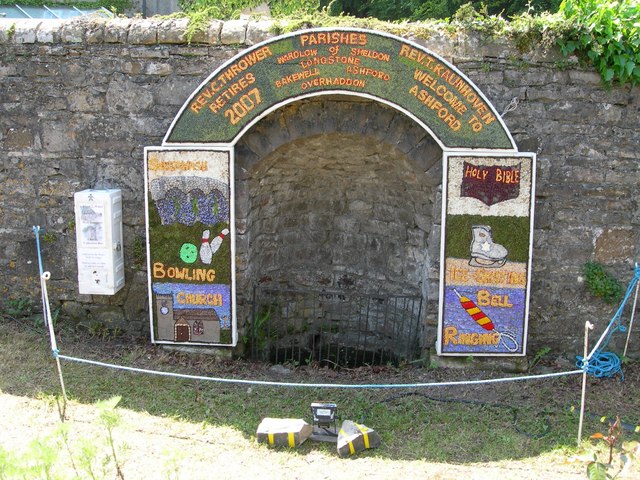 Well Dressing, Ashford in the Water