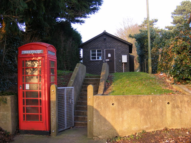 Westleton Telephone Exchange & Telephone Box