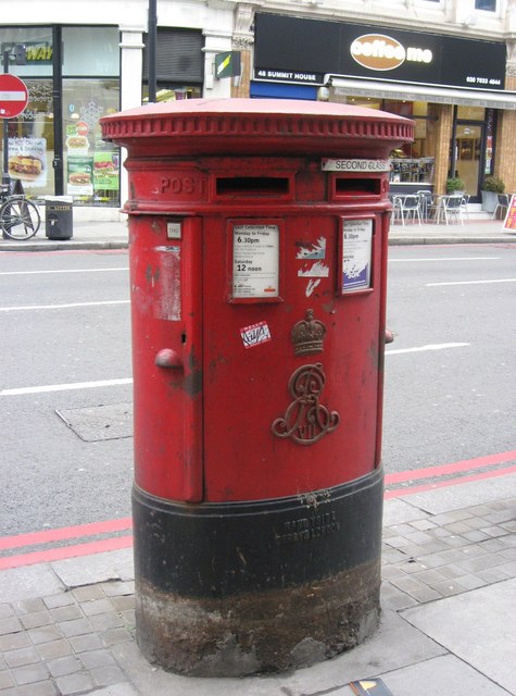 Edward VII postbox, Great Eastern Street... © Mike Quinn :: Geograph ...