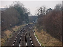 SK3533 : Pear Tree Railway station near Derby by James Haynes