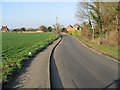 View along Station Road towards Adisham village