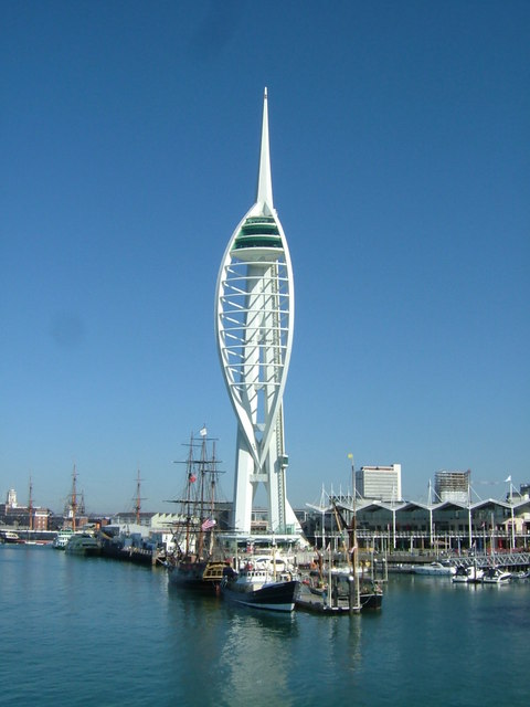 Spinnaker Tower from the Ferry