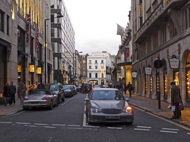 Conduit Street, London W1 © Christine Matthews :: Geograph Britain and ...