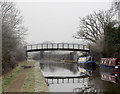 Canal footbridge near Hatton