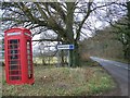 Telephone box, Harewood Lane