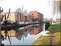 Warehouses by the Grand Union Canal