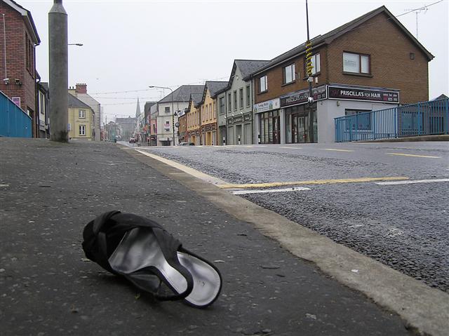 Deserted streets, Omagh