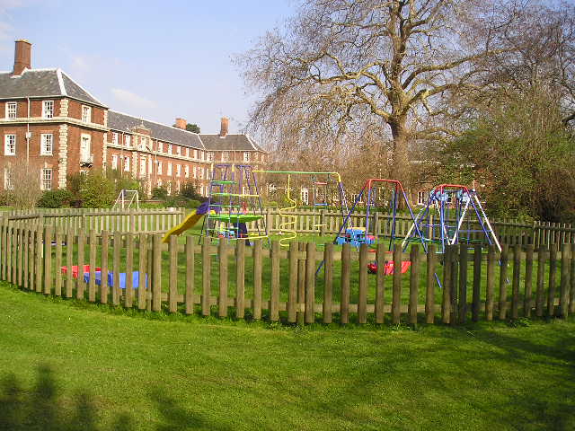 Gloucester: Playground behind the Wotton House
