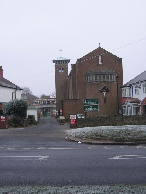 St Bridget's RC Church, Frankley Beeches Road, Northfield