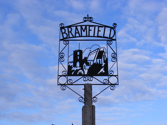 Bramfield Village Sign