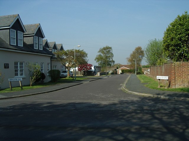 Harvester Drive, Catisfield entrance