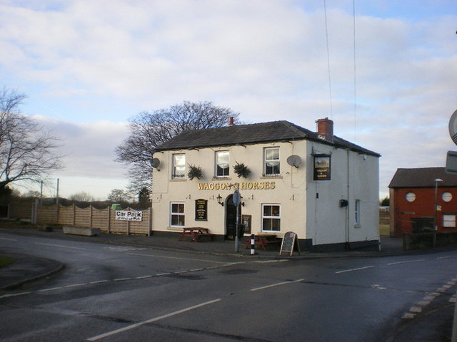 Waggon & Horses, Coppull Moor Lane © Alexander P Kapp cc-by-sa/2.0 ...