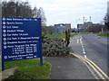 Sign at University of Ulster