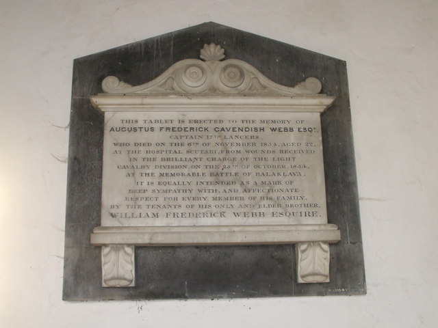 Memorial in the Sanctuary at St.Mary's.