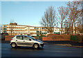 Southam School, front gates