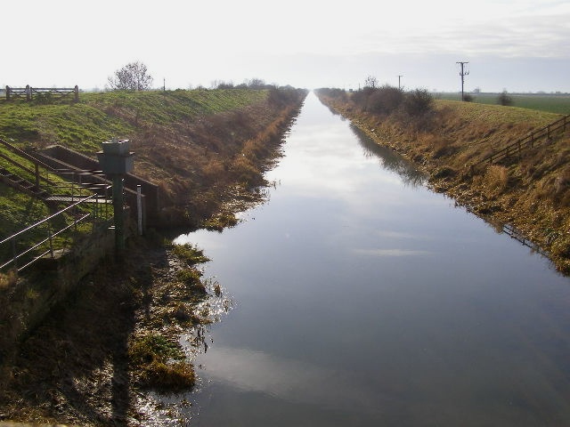 South Forty Foot Drain from Donington High Bridge