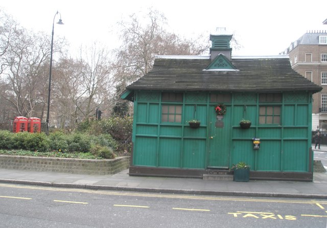 Cabmans shelter in Russell Square