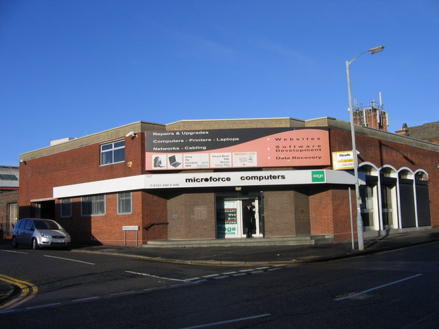 Site of Midland/HSBC Bank Highgate, Moseley  Road/ Highgate Square junction.