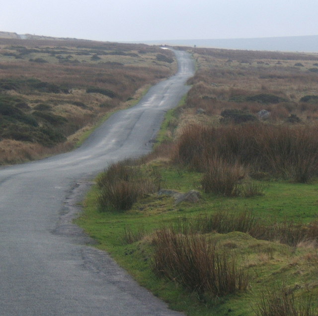 Looking up the Corney Fell road