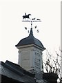 Weather vane on 101 Belsize Lane, NW3