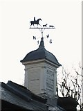 TQ2684 : Weather vane on 101 Belsize Lane, NW3 by Mike Quinn
