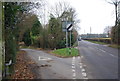 Junction of Borders Lane & the A265