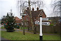 The Etchingham village sign & signpost