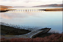 NC5658 : Disused jetty - Kyle of Tongue. by Mike Dodman