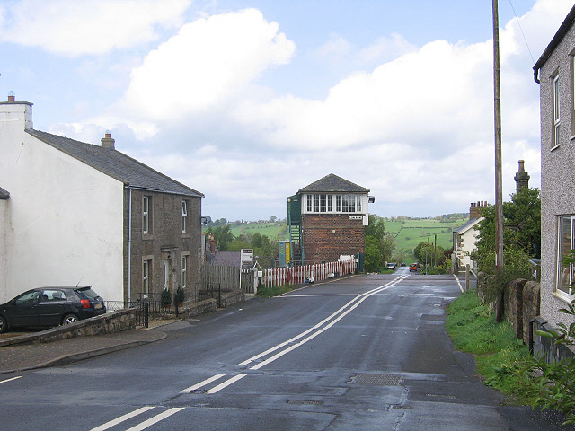 Low Row Level Crossing And Signalbox © Stephen Craven :: Geograph 