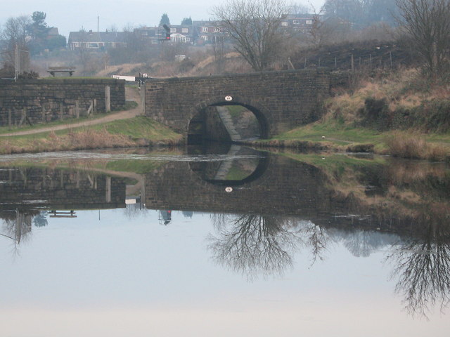 The Huddersfield Narrow Canal Bridge No 69