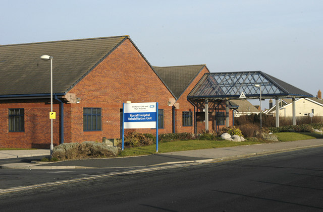 Rossall hospital rehabilitation centre © Tom Richardson cc-by-sa/2.0 ...