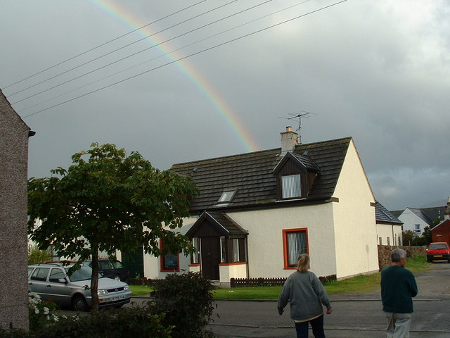 Rainbow, Pulteney Street, Ullapool