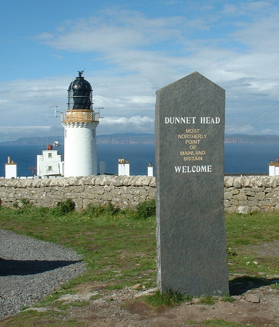 Dunnet Head and the lighthouse