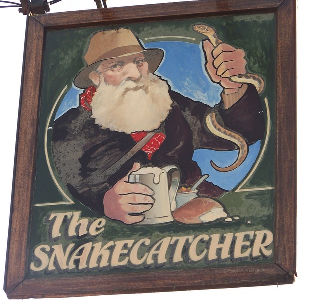 Sign for the Snakecatcher