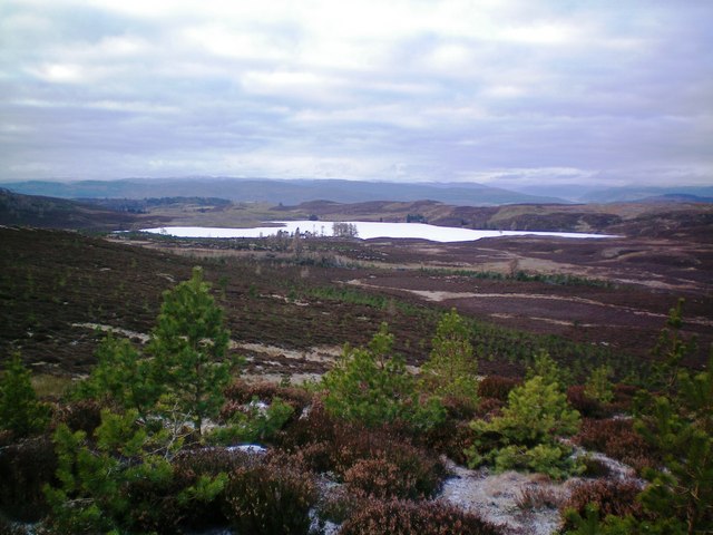 Lochan Oisinneach Mor from NE