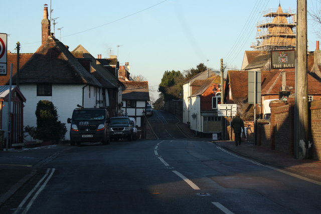 Main crossroads in Ditchling