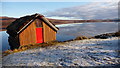 Loch Loyal boathouse