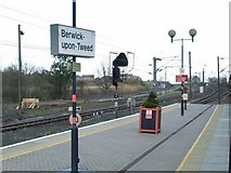 NT9953 : Berwick-Upon-Tweed station by Thomas Nugent