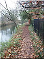 Off-road cycle route by Frays River