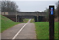 Capel Lane bridge crosses the National Cycleway 2