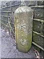 Highway boundary stone, Holmbridge, Austonley