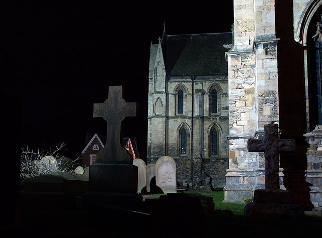 Hedon Church at Night