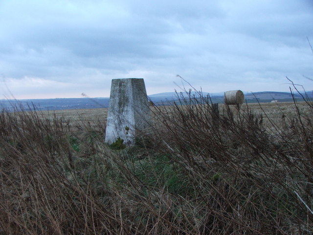 Trig Point on Gallows Hill above Balquhain