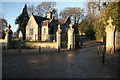 Entrance gate, Kinnettles House