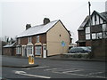 Frost on the roofs in Bedhampton Road