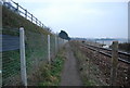 SX9982 : East Devon Way between National Cycleway 2 & the railway line by N Chadwick